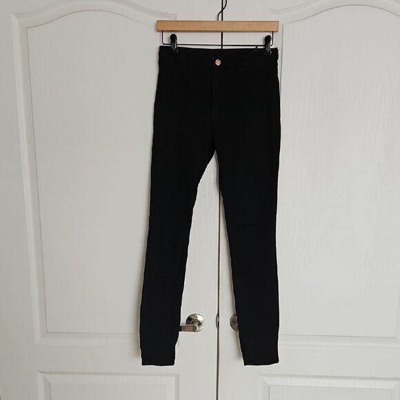 Black Skinny Fit Coupe Moulante & Denim - Picture 3 of 16